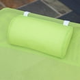 thumbnail image 3 of GVN Chaise Lounge Outdoor, Lounge Chair Outdoor,Folding Chaise Lounge Chair, Pool Sun Tanning Chair, Outdoor Lounge Chair with Reclining Back, Headrest, Green, 3 of 10