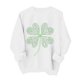 thumbnail image 3 of TaTaai Women Casual St Patrick's Day Printed Crew Neck Long Sleeve No Hood Sweatshirt Ladies Spring Daily Office Street Wear Soft Comfortable Machine Washable Stylish Top Gift, 3 of 6
