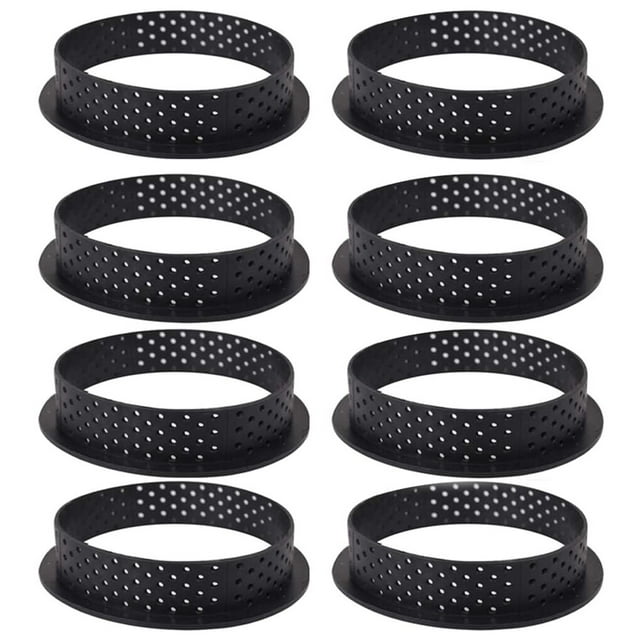 Advancent Molde de anillo para tarta DIY de 8 Uds., herramientas para pasteles, postre francés, utensilios para hornear, cortador Type2 NO2 Advancent HA002374-01