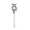 B, variant on EGNMCR 31.5 In Outdoor Iron Solar Owl Garden Statue Ground Stake Light Whimsical Garden Decor With LED Lights Iron Yard Ornament For Garden Terrace Landscaping iron o rnaments lamp