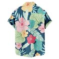 thumbnail image 4 of Hawaiian Shirt For Men, Men's Vintage Button Down Bowling Shirts Short Sleeve Summer Beach Shirt 3XL, 4 of 5