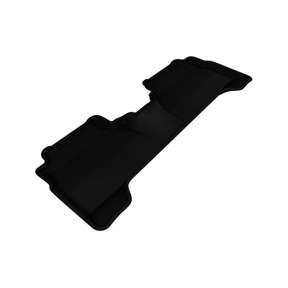 3D MAXpider Custom Fit Kagu Floor Mat (Black) for 2013-2018 Ford C-MAX/Escape - 2ND Row