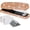 Champagne Gold, variant on Rhinestone Pink Stapler, Bling Crystal Handmade Acrylic Stapler with 2000 Staples, Office Desktop Dazzling Staplers Rhinestone Desk Accessories for Women Ladies（Pink）