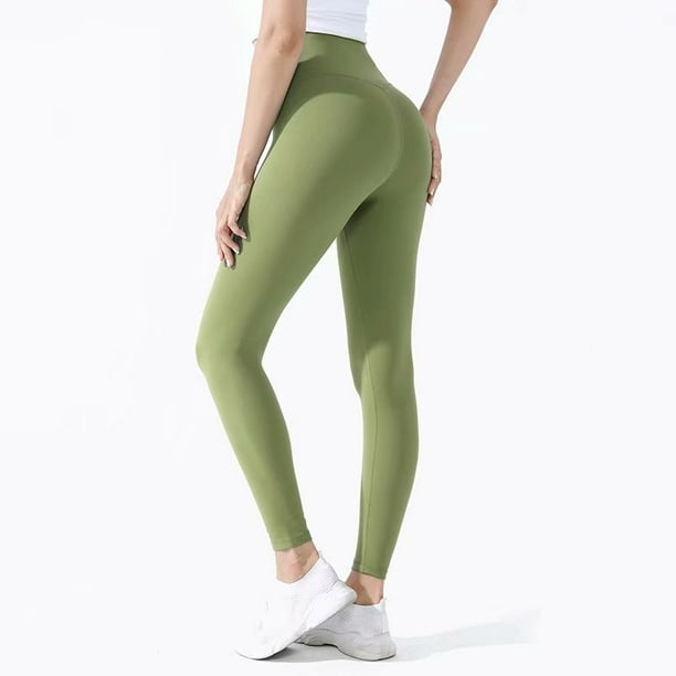Size: M) women tight leggings yoga pants fitness pants sports pants stretch  exercise fitness sweatpants 