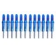 thumbnail image 1 of EeaseMX 12 flechas iluminadas con LED para caza con arco, colas luminosas, accesorios para arco, punta interna, compatible con eje de flecha de 6,2 mm (azul), 1 of 7
