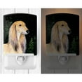 thumbnail image 2 of Caroline's Treasures SS8485CNL Starry Night Saluki Ceramic Night Light, 6x4x3", multicolor, 2 of 2