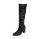 thumbnail image 2 of Botas cálidas de otoño e invierno, punta estrecha, tacones altos gruesos y botas finas hasta la rodilla para mujer Wmkox8yii  hfjk1003, 2 of 5