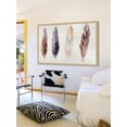 thumbnail image 4 of "Feathers" Framed Painting Print, 4 of 6