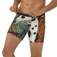 thumbnail image 3 of Salouo Abstract Dalmatian Art Pattern Men's Boxer Briefs, Soft & Breathable Underwear Elastic Waistband Briefs for Men,1-Pack, 3 of 7