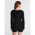 thumbnail image 3 of No Boundaries Waffle Knit Romper, Women’s XS-2X, 3 of 5
