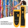 thumbnail image 4 of Probador de Cable de Red Lan, Búsqueda Rápida de Cables, Rastreador de Línea para Técnico, Amarillo, 4 of 7