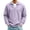 Purple, variant on Admvng Mens Long Sleeve Shirt Lightweight Casual Pullover Everyday Collar Blouse Top
