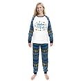 thumbnail image 4 of LuLiaMenton Hanukkah Pajamas Matching Couples Shalom Yall Menorah Pjs Set, Womens S, 4 of 5