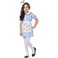 thumbnail image 3 of Dress-Up-America Diner Waitress Costume for Kids - 1950's Girl Costume Set - Blue Carhop Waitress Dress Up for Girls, 3 of 4