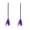🔥 Purple_New, variant on KITTEHIGM Halloween 2 Pack Witch Flying Broomstick Halloween Decoration Costume Prop for Party Dance Dress Up and Themed Event Performances