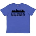 thumbnail image 3 of Inktastic San Antonio Texas City Skyline Youth T-Shirt, 3 of 5