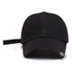 thumbnail image 2 of Vintage Cotton Adjustable Baseball Cap Men and Women for Sun for Protection Black Hip Hop Long Strap Dad Hat with Metal, 2 of 4