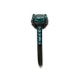 thumbnail image 4 of 2.16Ct Blue Green Zirconia Black Stainless Steel Engagement Ring Women's Size 10, 4 of 5
