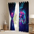 thumbnail image 3 of jejeloiu Gamer Gaming Black Out Curtains,Modern Video Game Curtains Pack of 2 (42x63 Each),Colorful Console Bedroom Curtains For Boys,Microfiber Bedroom Decor, 3 of 6