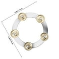 thumbnail image 4 of LOLIPPYY Cymbale d'Accompagnement Musical Lot de 1 pour Instruments de Percussion Écoles, 4 of 8