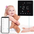thumbnail image 3 of Mistaha Smart LCD Temperature Controller with 5+2/6+1 Day Programming - Energy Saving Mode - Voice & APP Control - Ideal for Floor Heating System - Multi-scenario Application - PC Material - NTC, 3 of 7