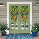 thumbnail image 5 of Corona de zanahorias orgánicas Coronas de primavera para la puerta principal Decoraciones navideñas Puerta Corona para la puerta principal, 5 of 7