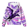 thumbnail image 6 of Teen Hoodies Dinosaur Print Hoodie Casual Long Sleeve Hoodie Sweatershirt Pullover 10-11 Years Boys Clothes Back to School Clothes, 6 of 6