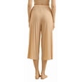 thumbnail image 2 of 2 Pcs Women Seamless Culotte Half Slips Bloomer Pettipants Wide Leg Pants Liner Slip Shorts, 2 of 6