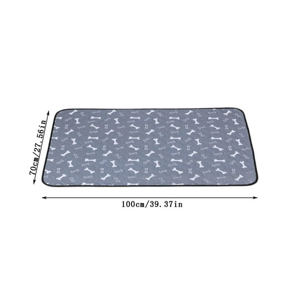 Ireezec Leak Proof Washable Dog Pee Pads Reusable Training Pads for Puppies Pet Houbreaking Supplies with Odor Control Non Slip Backing for Indoor Outdoor U