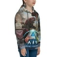 thumbnail image 3 of Kids Ark Survival Pullover Hoodie Realistic 3d Print Graphic Hooded Sweatshirts With Drawstring, 3 of 8