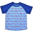 thumbnail image 5 of Children's Apparel Network Kideo Boy's 3-Piece Blippi Crewneck and Raglan Tee Shirt Set, 5 of 7
