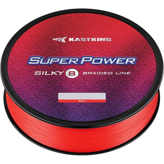 KastKing SuperPower Braided Fishing Line - Abrasion Resistant Braided Lines – Incredible Superline – Zero Stretch – Smaller Diameter – A Must-Have!