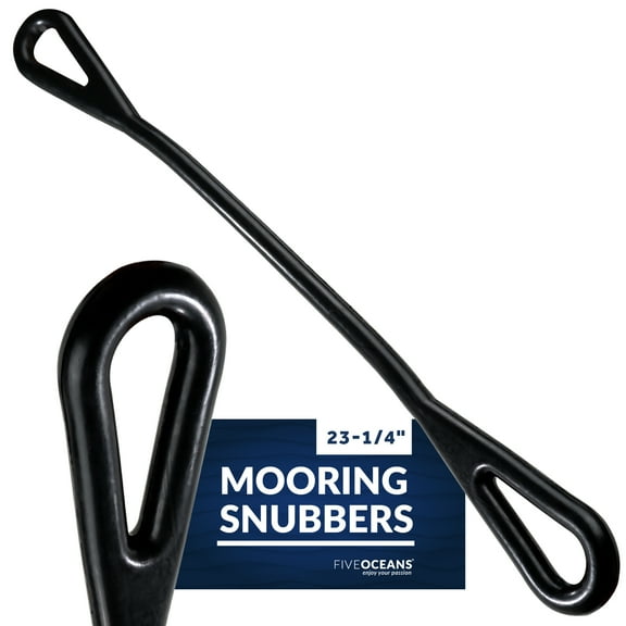 Five Oceans Marine Boat Mooring Line Rubber Snubbers Shock Absorber, 23-1/4 inches FO1400