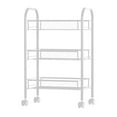 thumbnail image 2 of Organizadores de armario y almacenamiento, carrito de almacenamiento rodante de 3 niveles, organizador de baño, carrito de lavandería, estantería móvil, multiusos para cocina, baño, espacios estrechos, 2 of 6