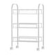 thumbnail image 2 of Organizadores de armario y almacenamiento, carrito de almacenamiento rodante de 3 niveles, organizador de baño, carrito de lavandería, estantería móvil, multiusos para cocina, baño, espacios estrechos, 2 of 6