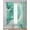 Teal, variant on Blue Marble Sheer Curtains 39 Inch Length 2 Panels Set for Living Room/Bedroom, Summer Ocean Wave Blue Ombre Kitchen Curtains Grommet Semi-Sheer Curtains Drapes Voile Window Treatments 27.5"x39"x2