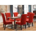 thumbnail image 2 of Velvet Chair Covers for Dining Room Set of 4, Stretchy Dining Chair Covers, Washable Kitchen Chair Slipcovers, Classy Decor for Home and Banquet (Pureed Pumpkin, 4 Pack), 2 of 7