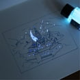 thumbnail image 2 of Tinta invisible divertida con tinta mágica que desaparece de color luz ultravioleta 18 ml embotellada, 2 of 5