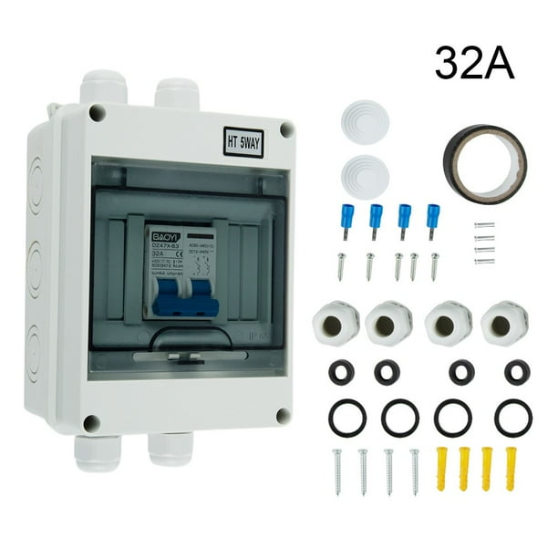 PV Disconnect Box DC440V Circuit Breaker Solar System Isolator Switch 6