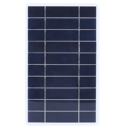 

8W 5V Polycrystalline Solar Panel HighEfficiency PV Module Outdoor Solar Battery Charger Mobile Power Supply