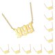 thumbnail image 3 of Guardurnaity Collar con colgante de número para mujer, gargantilla de acero inoxidable, regalo de joyería, cadena para el cuello de diario, Tipo9 10piezas, 3 of 6