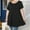 Black, variant on Plus Size Tops for Women Casual Short Sleeves T Shirts Flowy Blouses