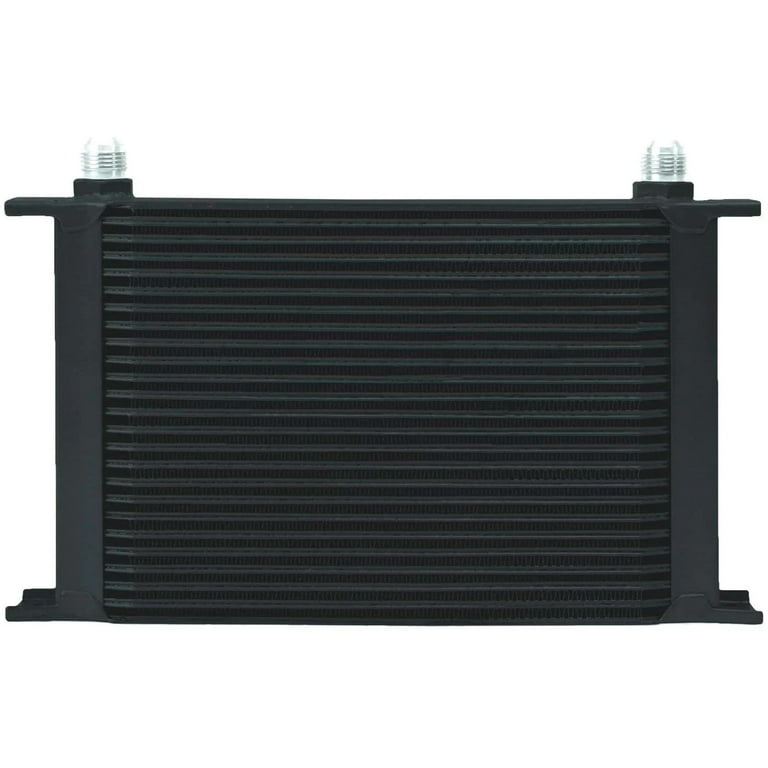 Sell 25-ROW 10AN AN-10 SILVER POWDER-COATED ALUMINUM ENGINE TRANSMISSION OIL COOLER In Rowland - Foto 10