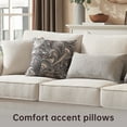 thumbnail image 6 of Morden Fort Modern Chenille Farmhouse Couch and Loveseat Set with Throw Pillows for Living Room, Bedroom, Apartment, Office, 6 of 8
