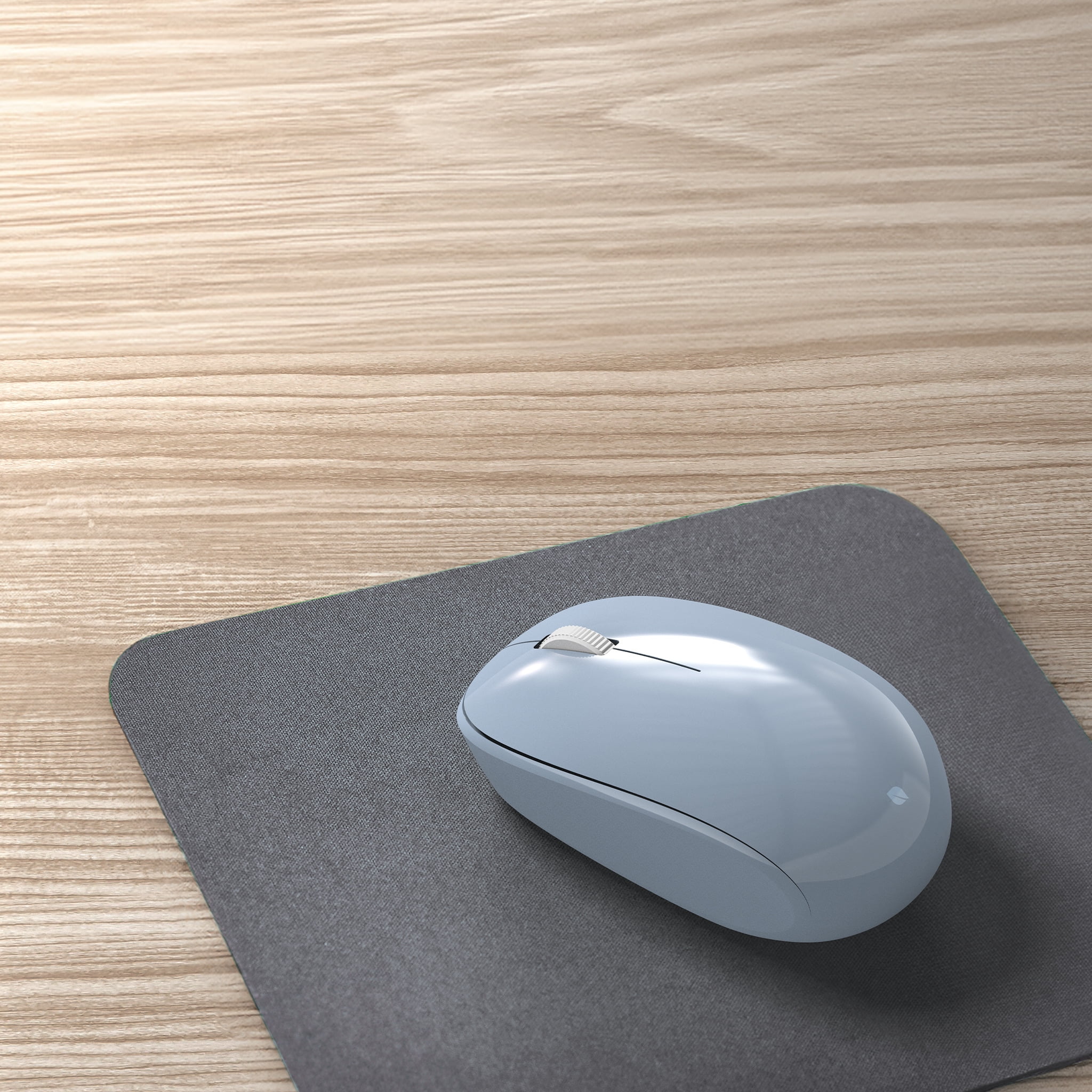 Incase Bluetooth Mouse - Designed by Microsoft - Compact, Comfortable, Right/Left Hand Use, 4-Way Scroll Wheel, Wireless Bluetooth Mouse for PC/Laptop/Desktop, Mac/Windows Computer - Pastel Blue