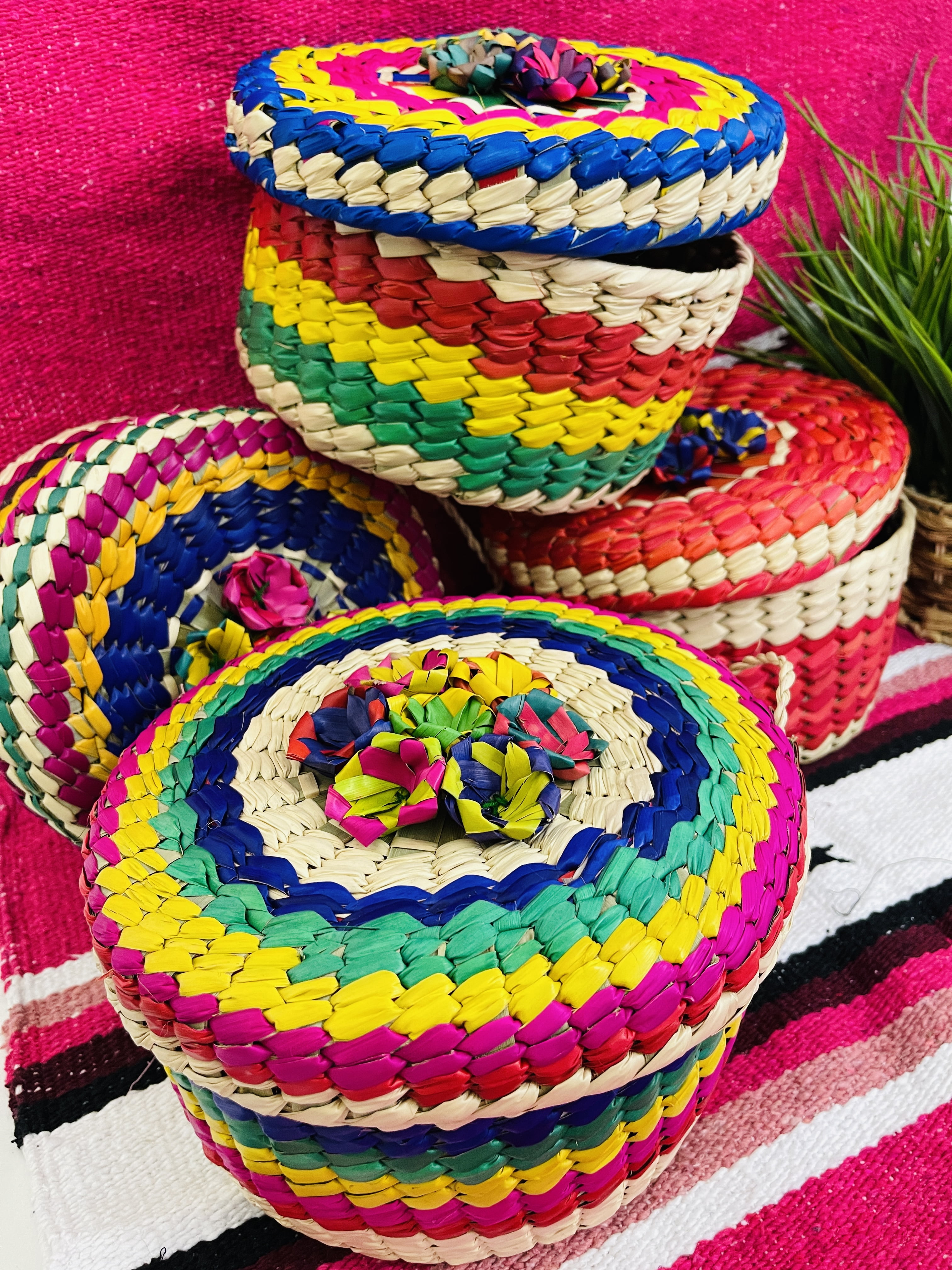 Tortilla Straw Basket