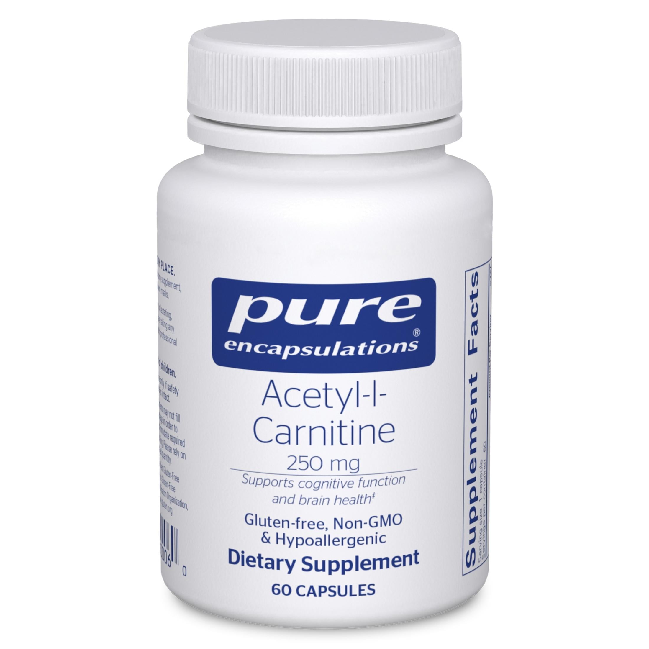 Pure Encapsulations L-Carnitine | Hypoallergenic Supplement for  Cardiovascular and Endurance Support*