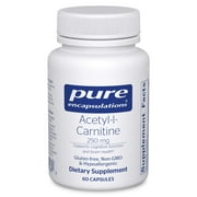 Pure Encapsulations Acetyl-L-Carnitine 250 mg - Memory & Brain Supplement - Brain Support & Focus* - Gluten Free & Non-GMO - 60 Capsules