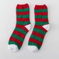 thumbnail image 2 of Lady Senior Plush Sleeping Socks Home Coral Velvet Socks Christmas Socks, 2 of 3