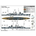 thumbnail image 4 of Trumpeter 6745 British Heavy Cruiser York 1/700 Scale Plastic Model Kit, 4 of 9
